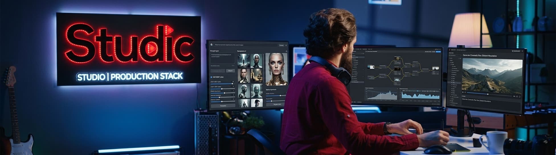 Professional AI workflow at Studio